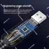 Кабель USB к RJ45/RJ12 RS485 BMS для мониторинга литиевых батарей для новых систем хранения энергии