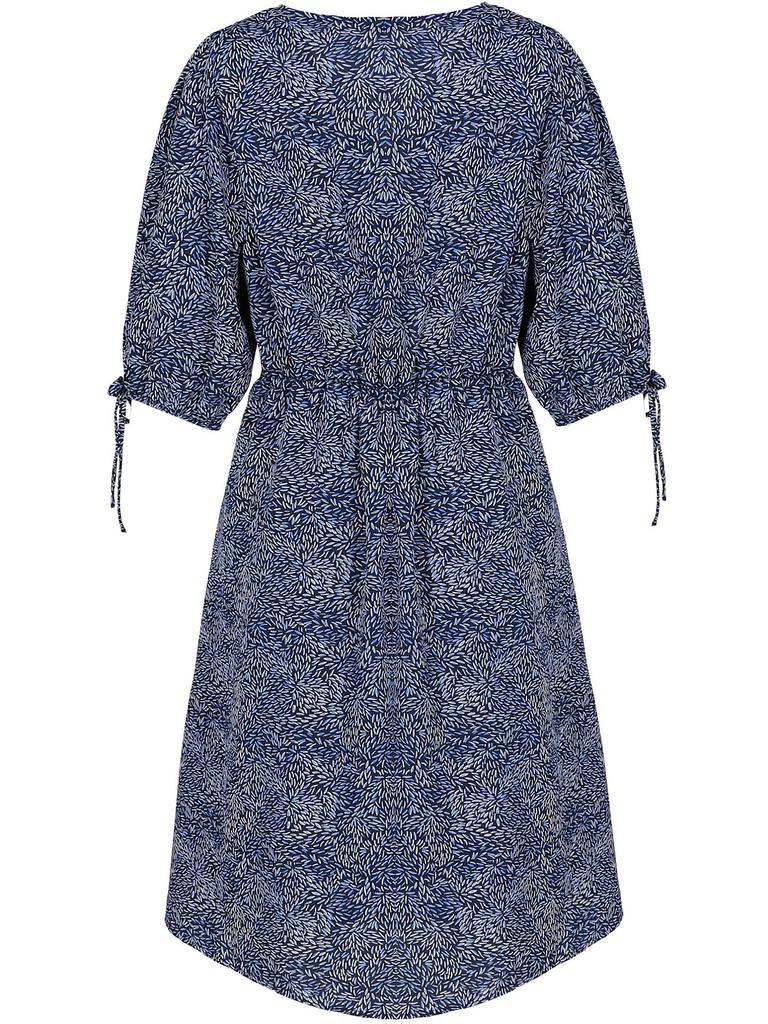 LIGHTWEIGHT WOMEN' DRESS WITH PUNCHED SLEEVES