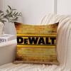 Модная коробка для инструментов D-DeWalt Наволочка Декор для дома Плед для дивана кровати автомобиля decoration Подарочная идея
