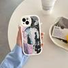 Cool Girl W-WednesdayS A-Addams Phone Cover For IPhone 16 15 14 13 12 11 Pro Max Plus Leather Soft Case