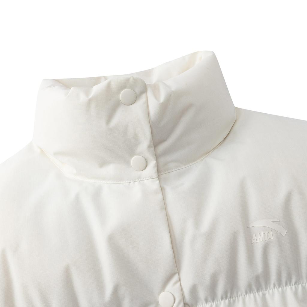 Anta Женский пуховый жилет Life Series Зима 2025 Жилеты Теплый-Нефритово-Белый 962548906-5