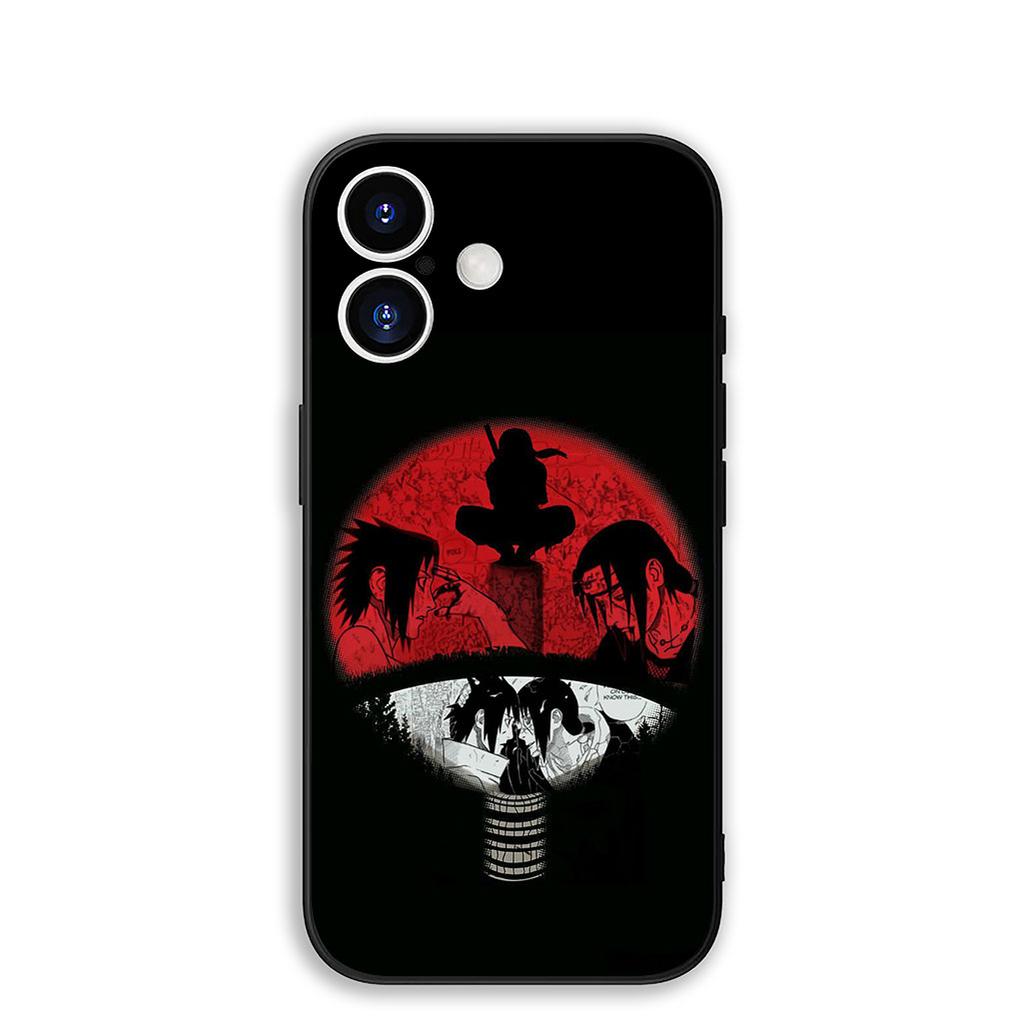 for Apple iPhone 16 15 14 11 Pro Max 6 7 8 Plus + SE2 SE3 SE 2022 2020 8+ Phone Case Akatsuki Deidara Narutos Itachi Uchiha