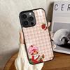 Pink Strawberry Cartoon S-Shortcake Phone Case For iPhone 16 15 14 13 12 11 Pro Xs Max Mini Plus Antislip Shockproof Hard Funda