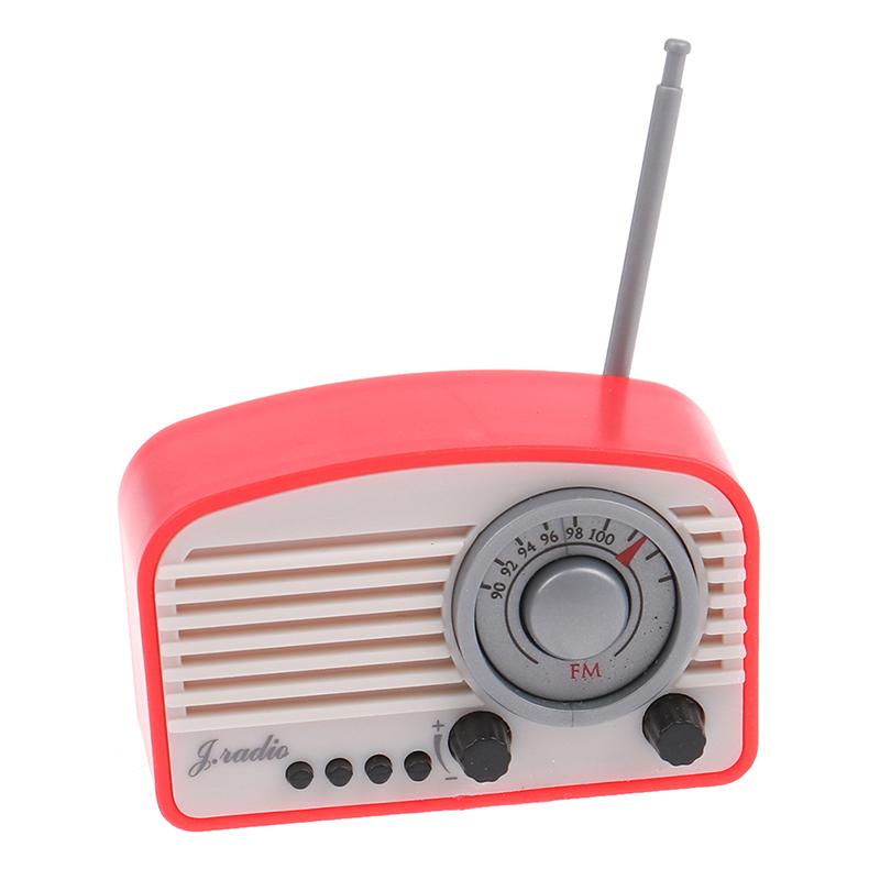 1шт 1:12 кукольных домиков миниатюрная имитация мини-радио модель аксессуары для самостоятельного изготовления игрушки