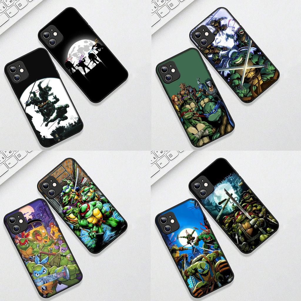 Ninjas Anime T-Turtles Cartoon Phone Case for OPPO A80 A18 A16 A40 A17 A15 A38 A78 A79 A54 A57 A12 A60 4G 5G Protective Cover