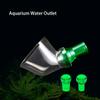 Acrylic  Aquarium Fish Tank Water Pump Filter Water Outlet Nozzle Return Pipe Fitting Aquarium Accessories 360 Degrees