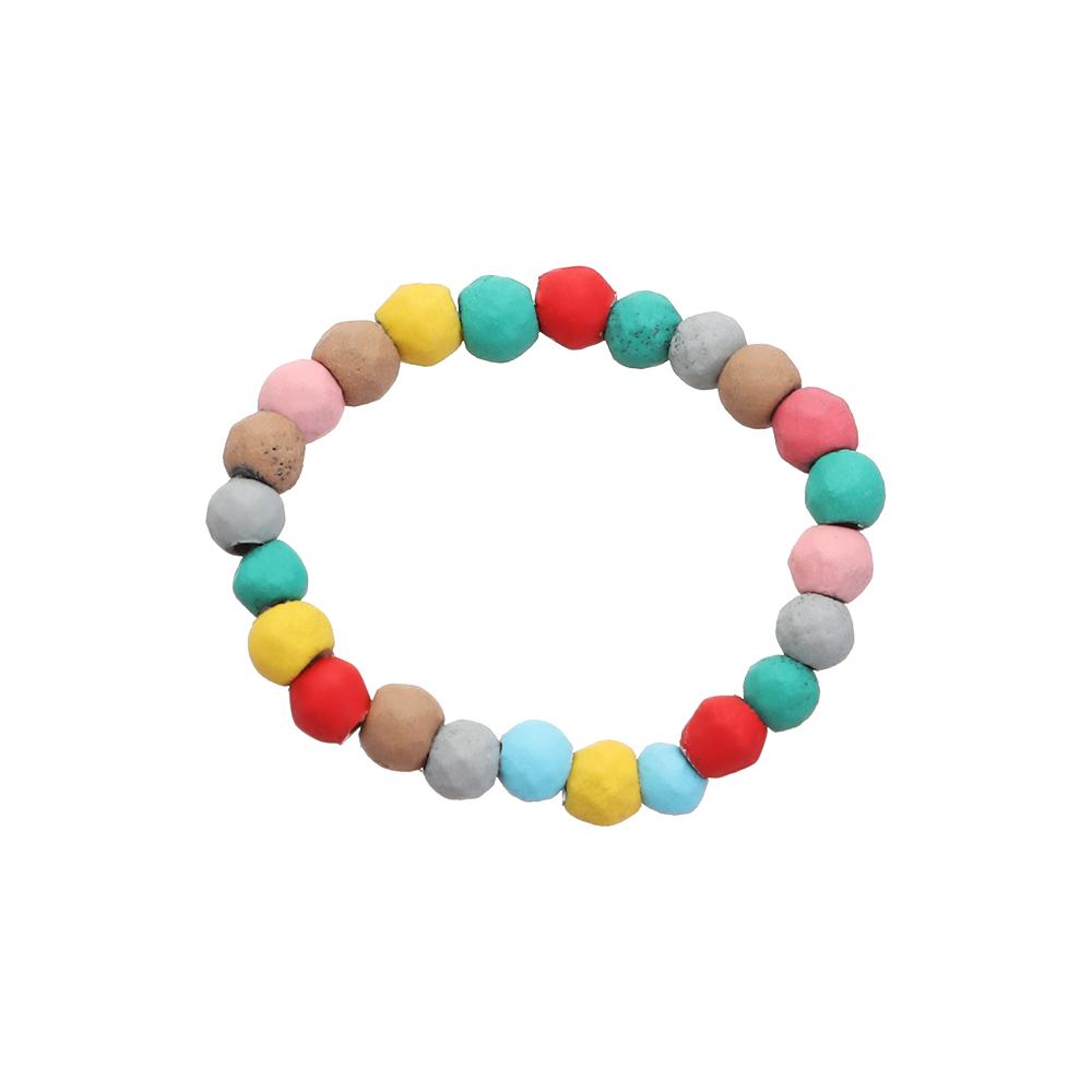Bracelet Colorful Beads Strap Accessories Watch Band Ornament Decorative Ring Wristbelt Charms