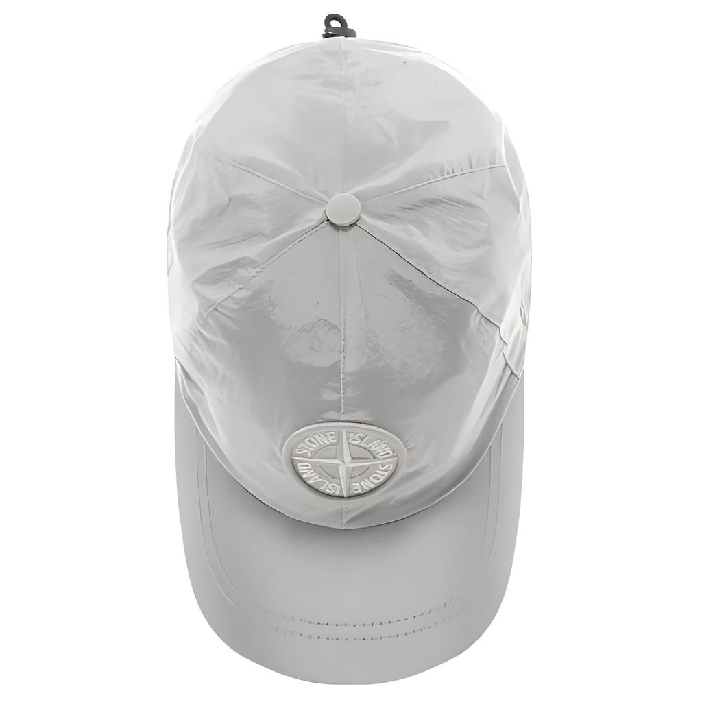 Stone Island Logo Baseball Cap Men caps Gray 791599576V0097
