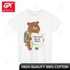 Foxtrots Deltas Tangos Funny Bear Foxtrots Deltas Trendy Round Collar Graphic T Shirt Casual Streetwear