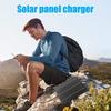 6W Emergency Solar Panel Phone Charger High Conversion Efficiency Short-Circuit Protection Solar Panel Charger for Outdoor Use