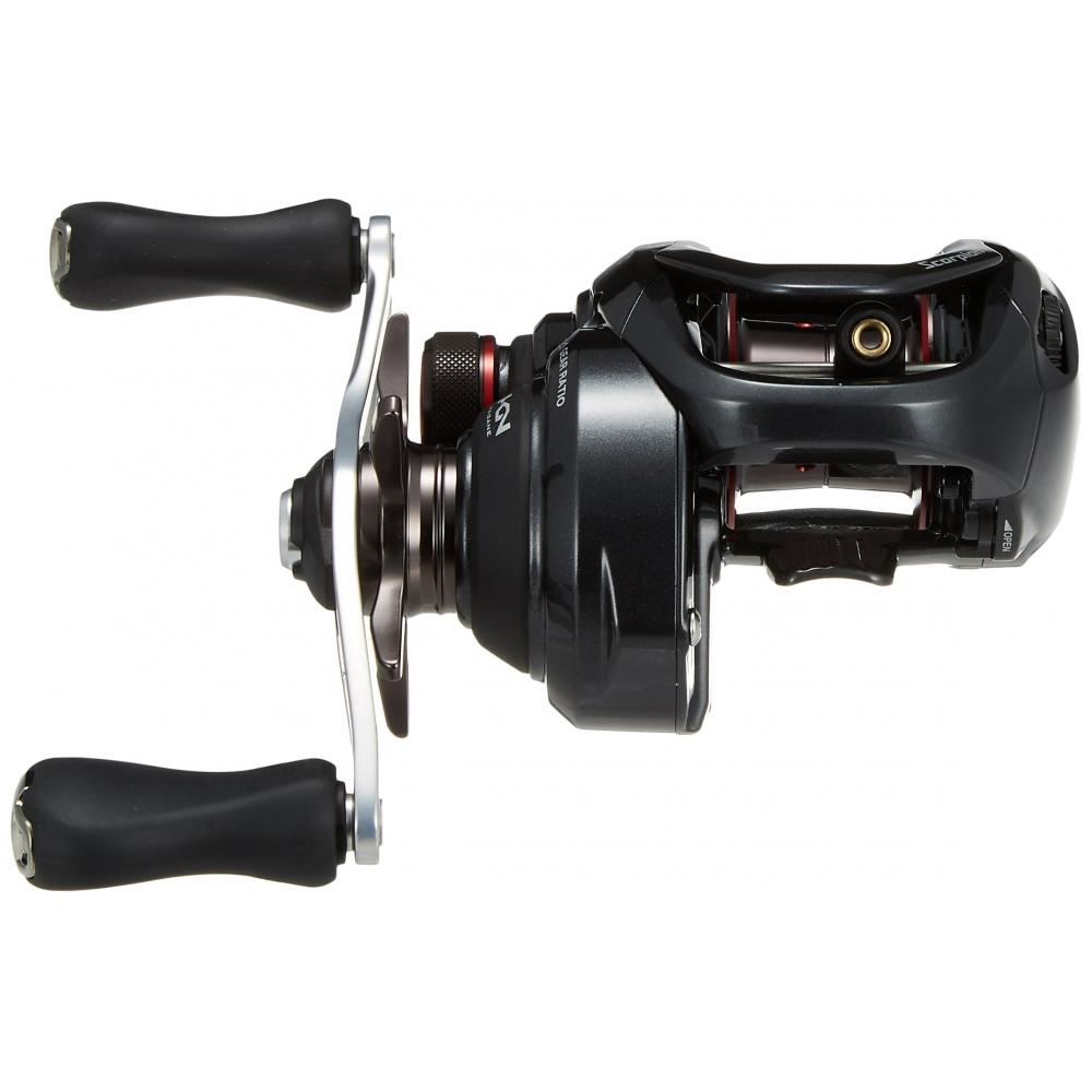 SHIMANO Катушка для приманки Double Axis 16 Scorpion 70HG с правой ручкой для ловли окуня, легкая, совместимая с приманкой