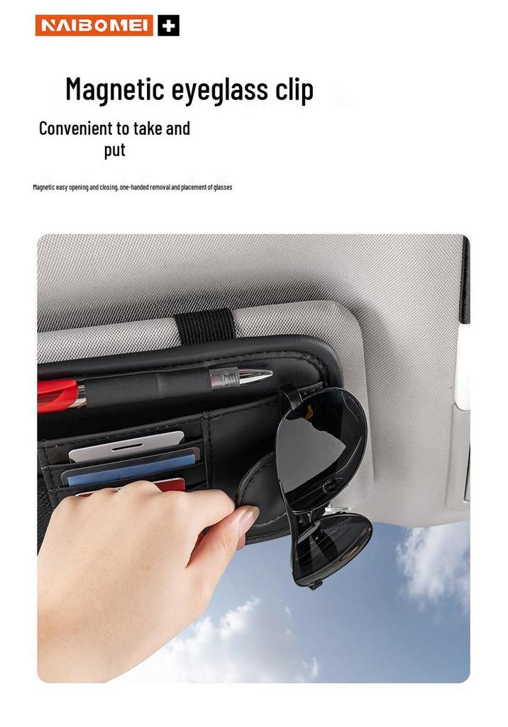Солнцезащитный козырек Citroen с держателем для очков и карт для C3 Picasso, C4 Aircross, C5 Aircross, C6