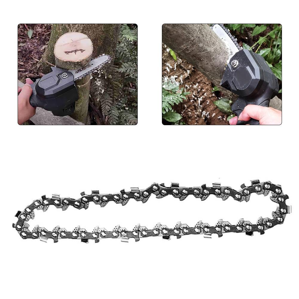 Compact 4-inch Mini Electric Chainsaw For Garden Pruning And Small Projects