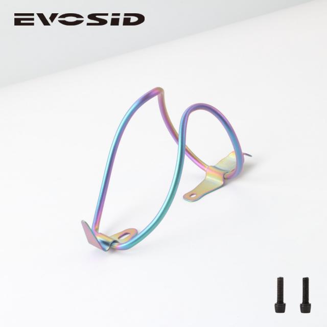 EVOSID Держатель для велосипедной бутылки Mtb Подстаканник Клетка для бутылки с водой Титановый сплав Горный Дорожный велосипед Держатель для фляги Велосипедные аксессуары