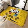 Мягкий Впитывающий Нескользящий Коврик Игровой C-Cuphead Напольный Коврик Домашний Декор Придверный Коврик Спальня Напольный Коврик Душ Ковер