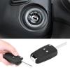 Fdit 2-button Key Shell 2-button Foldable Remote Case for Car Key for Vauxhall Opel Astra Insignia
