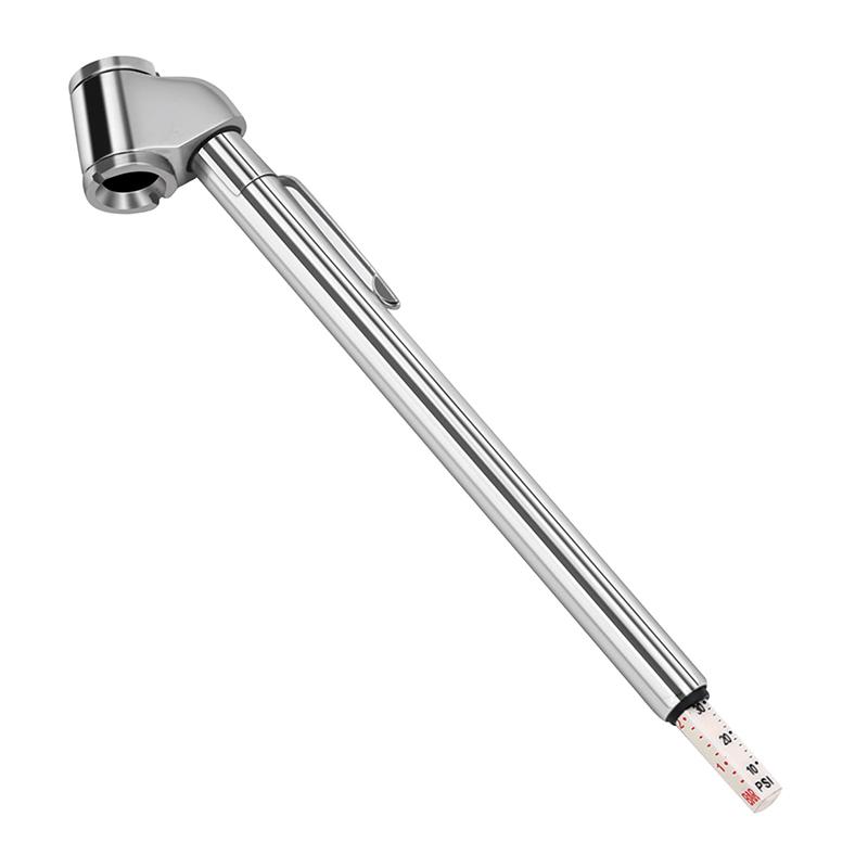 Сверхпрочный манометр карандашного типа для измерения давления в шинах, автомобильный, грузовой, мотоциклетный, ручка-тестер, 10-120 фунтов на квадратный дюйм, инструменты для измерения давления воздуха в аварийных ситуациях