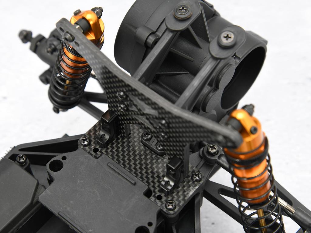 G-FORCE Carbon-graphite Rear Damper Stay (GENOVA) GOP134 (Official Japanese Product)