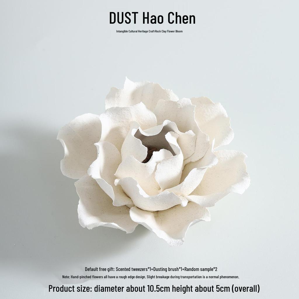 Керамический Держатель для благовоний в виде цветка, ручная работа - Китайский Аромадиффузор, Сувенир