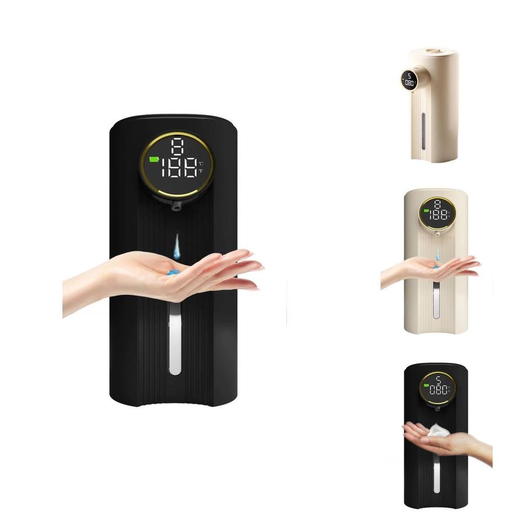 Touchless Desk Soap Dispenser With Foam And Gel Options For Home Office Hygiene