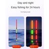 Слип Дрифт Туба Светящийся Поплавок Индикатор Бобберы 2024 Электронный Рыболовный поплавок Длинный Хвост