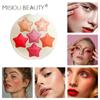 Misiou Beauty Nose Shadow Pearl Light Showing Long -term Brightening Makeup 6 -color Pentagram Blush Integrated Plate