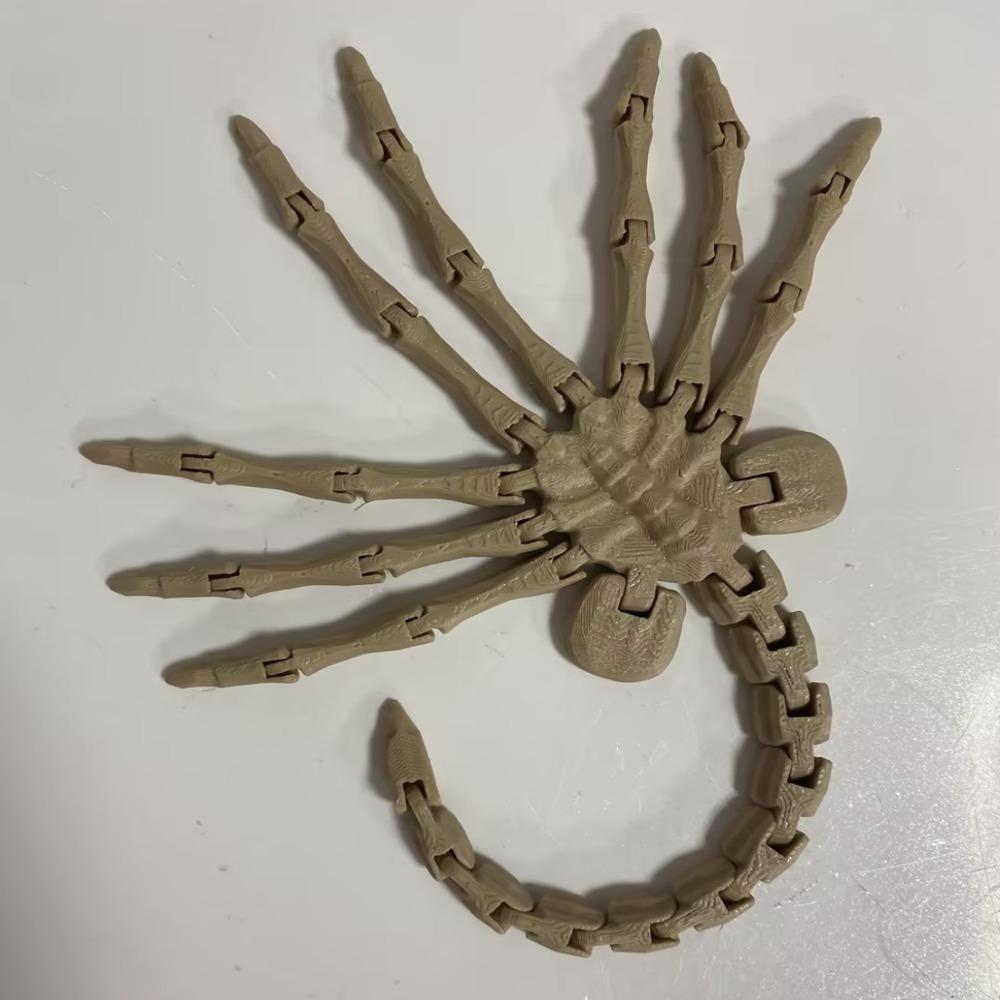 Настольное украшение Модель Чужого Лицехвата с гибкими суставами Модель животного