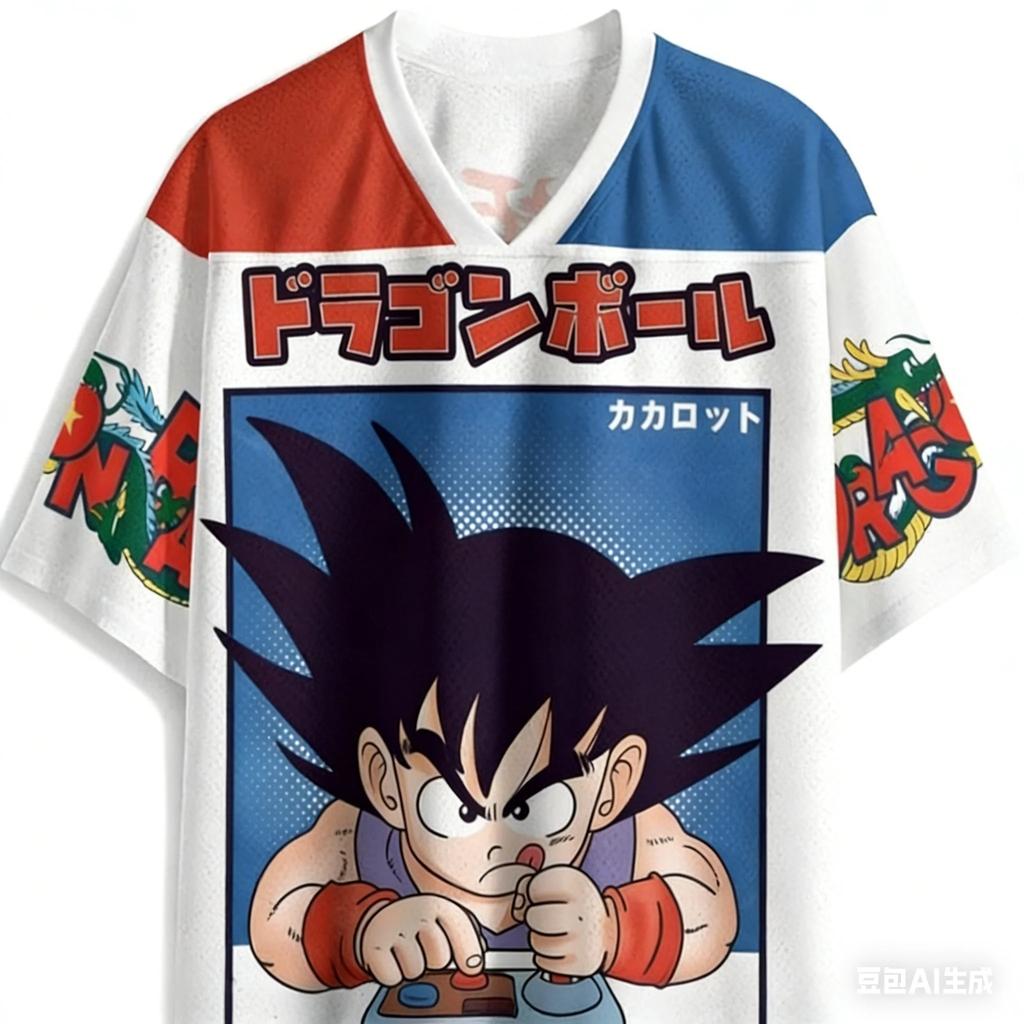Игровая футболка с V-образным вырезом Kid Goku из Dragon Ball, быстросохнущая дышащая сетчатая футболка для мужчин, женщин, детей, фанатов аниме