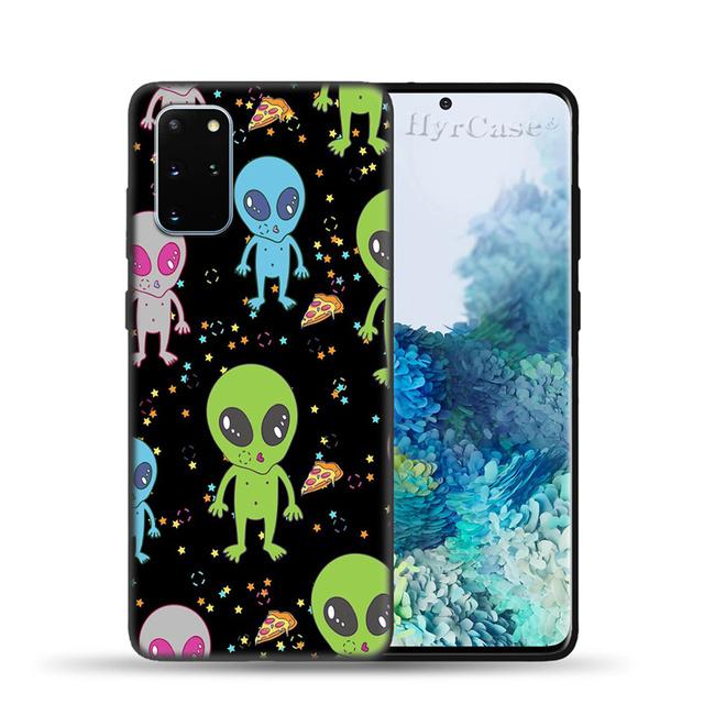 Силиконовый чехол Alien Space для Samsung Galaxy S22 S21 Ultra S20 Fe Plus A53 A73 A52 A72 A51 A71 A22 A12 A32 A50 A33 A13