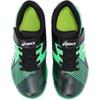 Asics Ткань из синтетической кожи Lazerbeam FJ-MG Серии Удобные Повседневные Низкие Детские Футбольные Бутсы Детские кроссовки Черный Зеленый 1154A200-300