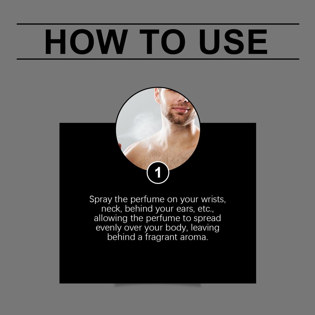 Мужской феромонный одеколон с ароматом жасмина для стойкого очарования 10 мл