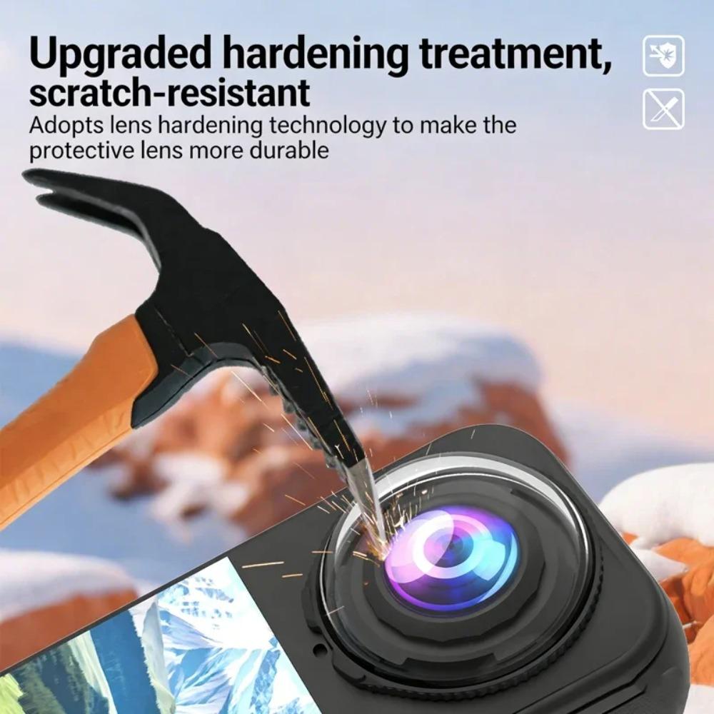 Quick Detach Transparent Lens Guard HD Tempered Glass Film For Insta360 X4 Air Waterproof Shockproof Anti-Scratch Accessories
