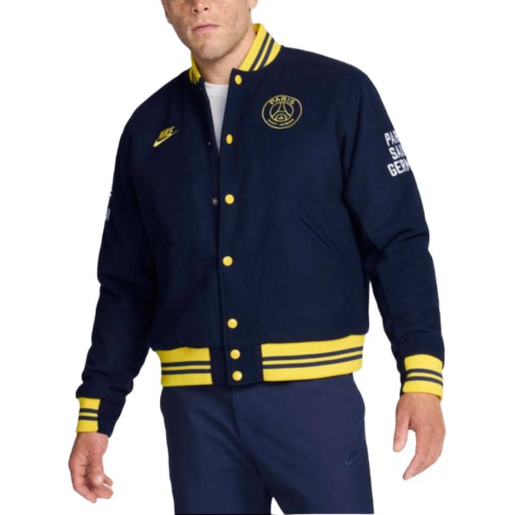 Nike Paris Saint Germain AUTHENTICS Jackets & Coats Men's Dark Navy Blue FQ7803-410
