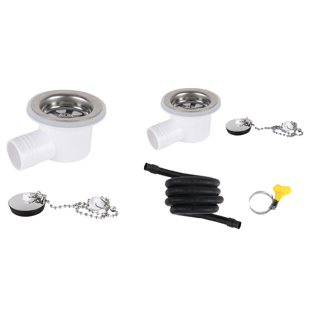 Sink Waste Drain Plug Hole Angle Fitting Easy To Install Premium for RV