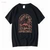 New Spiritbox Band Black Cotton T Shirt Sp80612 Long Or Short Sleeves Vintage Washed Streetwear Comfortable Versatile Slightly