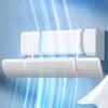 Air Conditioner Wind Adjustable Airflow Direction Up and Down Extendable Air Easy Assembles In Just 3 Compatible with Multiple Multiple Uniform White