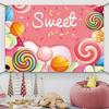 AWERT Полиэстер 6x3.6 фута Баннер Сладкая Конфетная Страна - Красочный Фон с Леденцами - Тема Конфетной Страны для Вечеринки в честь Рождения Ребенка и Украшения для Десертной Вечеринки по случаю Дня Рождения