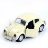 Alloy Car Model Beetle Vintage Door Opening Children'S Toy Motorcar Cake Decoration Collection Accessories For Boy Gift