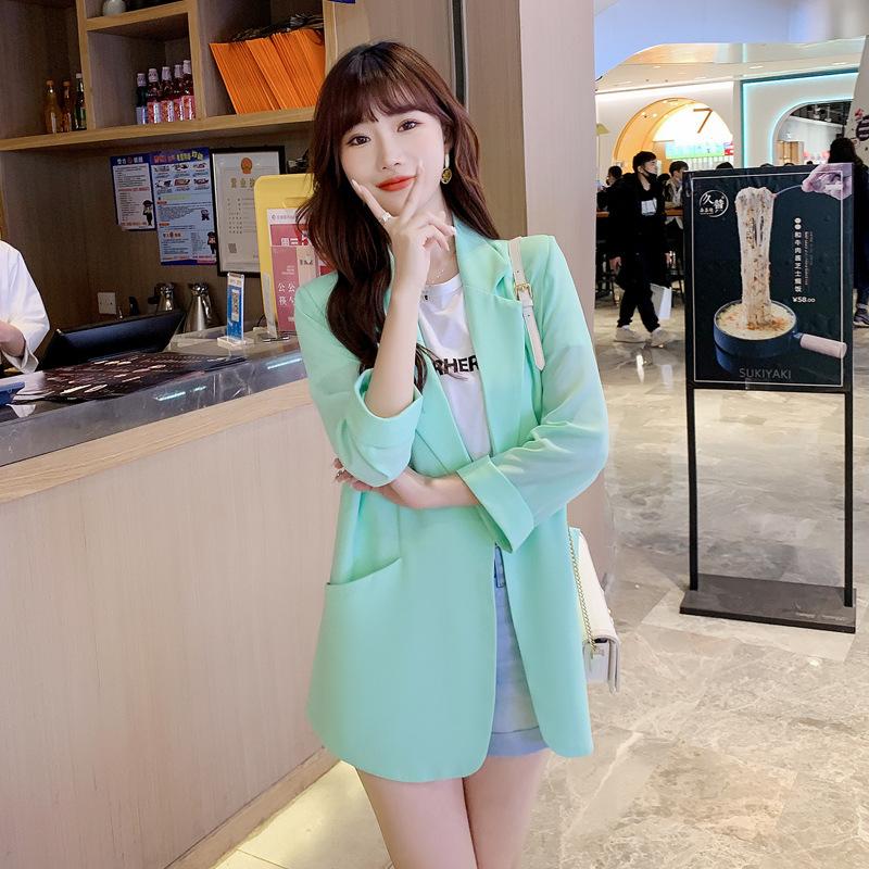 Маленький пиджак женский тонкий дизайн sense ниша 2024 лето новый интернет знаменитость маленький повседневный шифоновый костюм