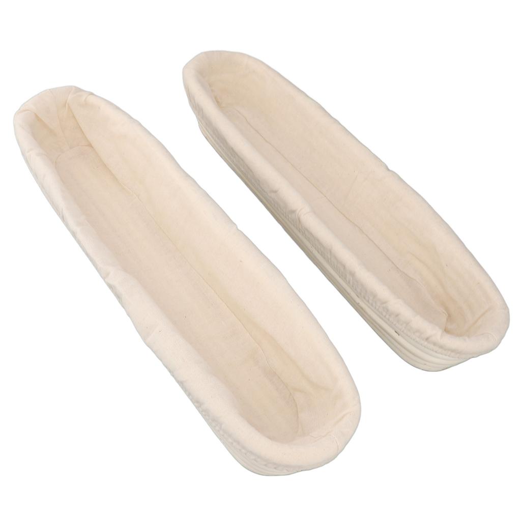 2шт корзинки для расстойки хлеба прочные ротанговые способствуют брожению теста универсальные для различных видов хлеба