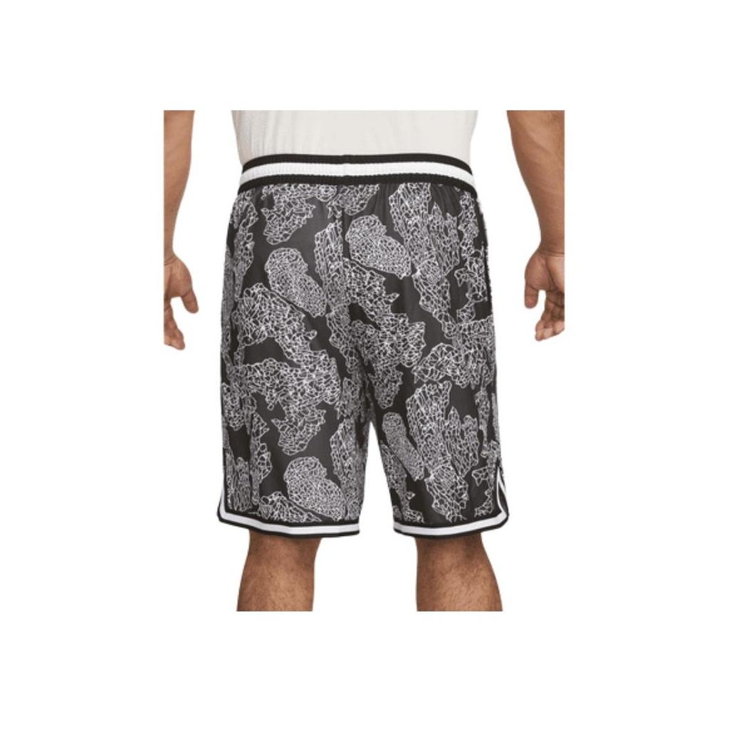 Nike Шорты для баскетбола Dri-FIT DNA All Over Print со шнуровкой, мужские шорты черного цвета FB6928-010