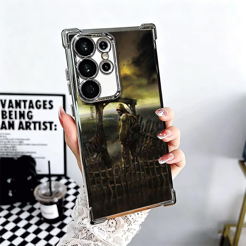 Крутой чехол для телефона с покрытием S-Stalker Game для Samsung Galaxy S24 S25 FE S26 Edge S23 Ultra S22 S21 Plus S20 Защита от падения с Airbag