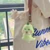 Cartoon Dinosaur Doll Keychain Funny Dinosaur Plush Keyring Dinosaur Doll Pendant  Children Toys