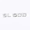 Совместимо со старыми моделями Mercedes-Benz: SL300, SL350, SL400, SL500, SL550 - Модификация заднего логотипа