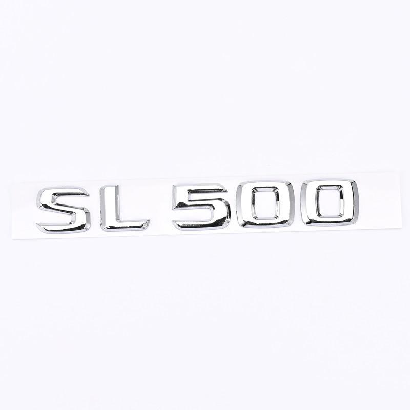 Совместимо со старыми моделями Mercedes-Benz: SL300, SL350, SL400, SL500, SL550 - Модификация заднего логотипа