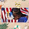 Полотенце для пляжа к 250-летию США, большое, быстросохнущее, для пляжа, бассейна, спорта, йоги, дома, подарок для друзей