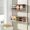Orimade Bathroom Rack, Bath Rack, Shampoo Rack, Bathroom Rack, Magnetic Storage, Rust-Proof, Kitchen Dish Drainer, Washroom Storage Shelf, Magnetic Wa