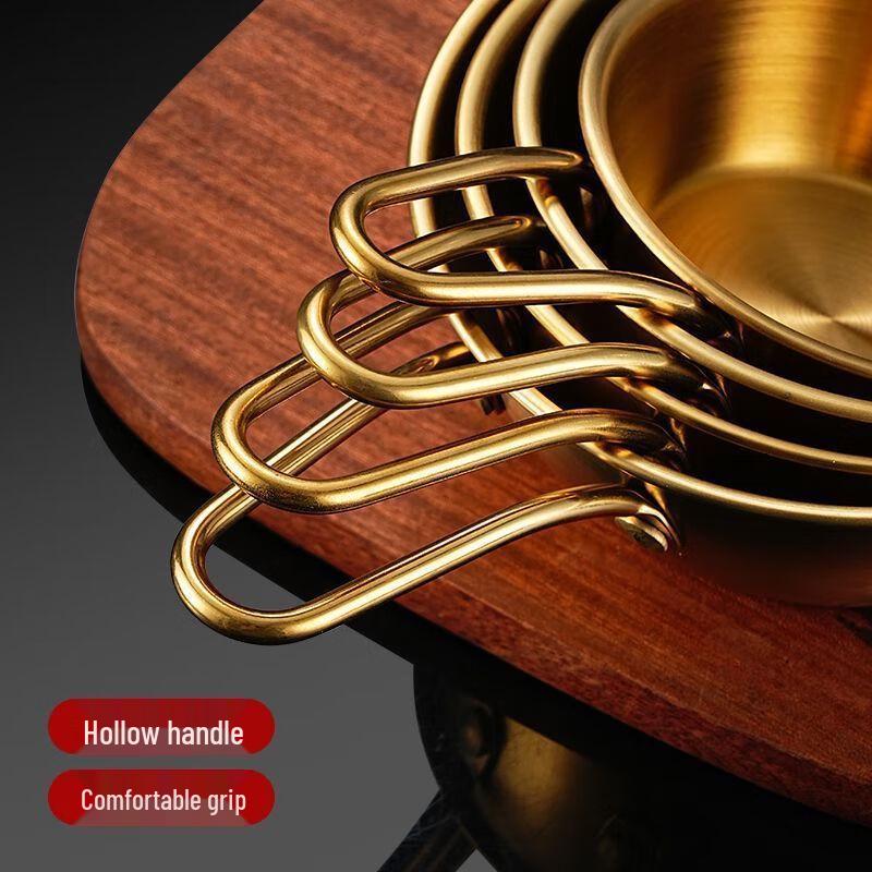 Korean 316 Stainless Steel Serving Bowl with Handle