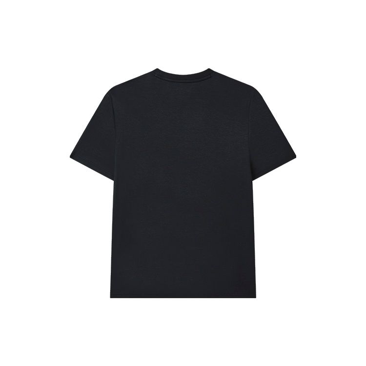 Fila Letter Print Casual Simple Round Neck Short Sleeve T-Shirt Men Tops Black F11M328104FBK