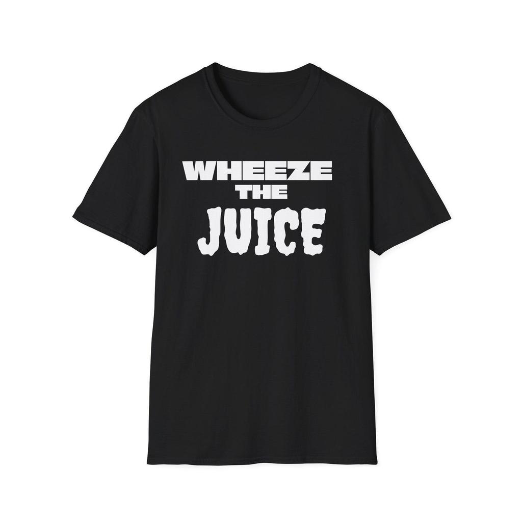 Wheeze the Juiiiiiiiiice! T-Shirt | Military Slang Graphic Tee, Retro Block Letters